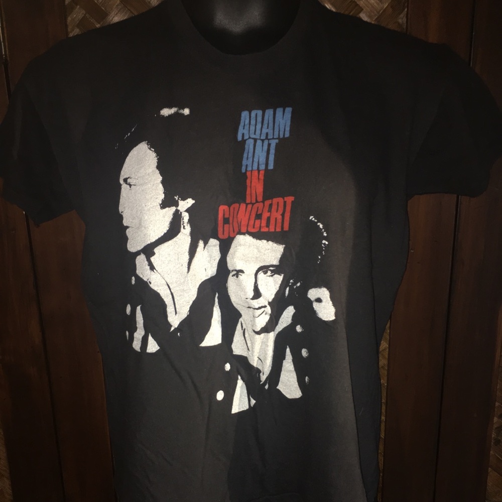 ADAM ANT - Vintage Friend or Foe concert t-shirt XL